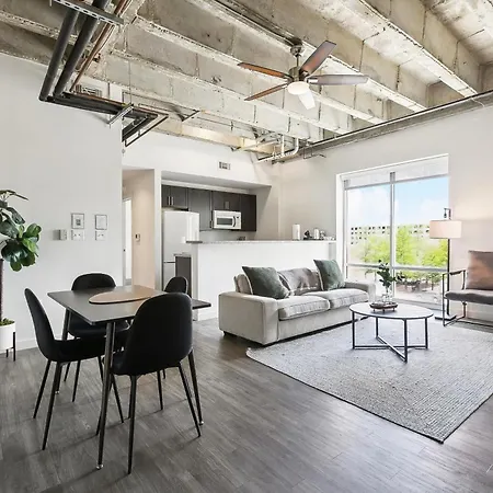 Industrial Downtown Apartment - 2Bd 2Ba Baton Rouge Exterior photo