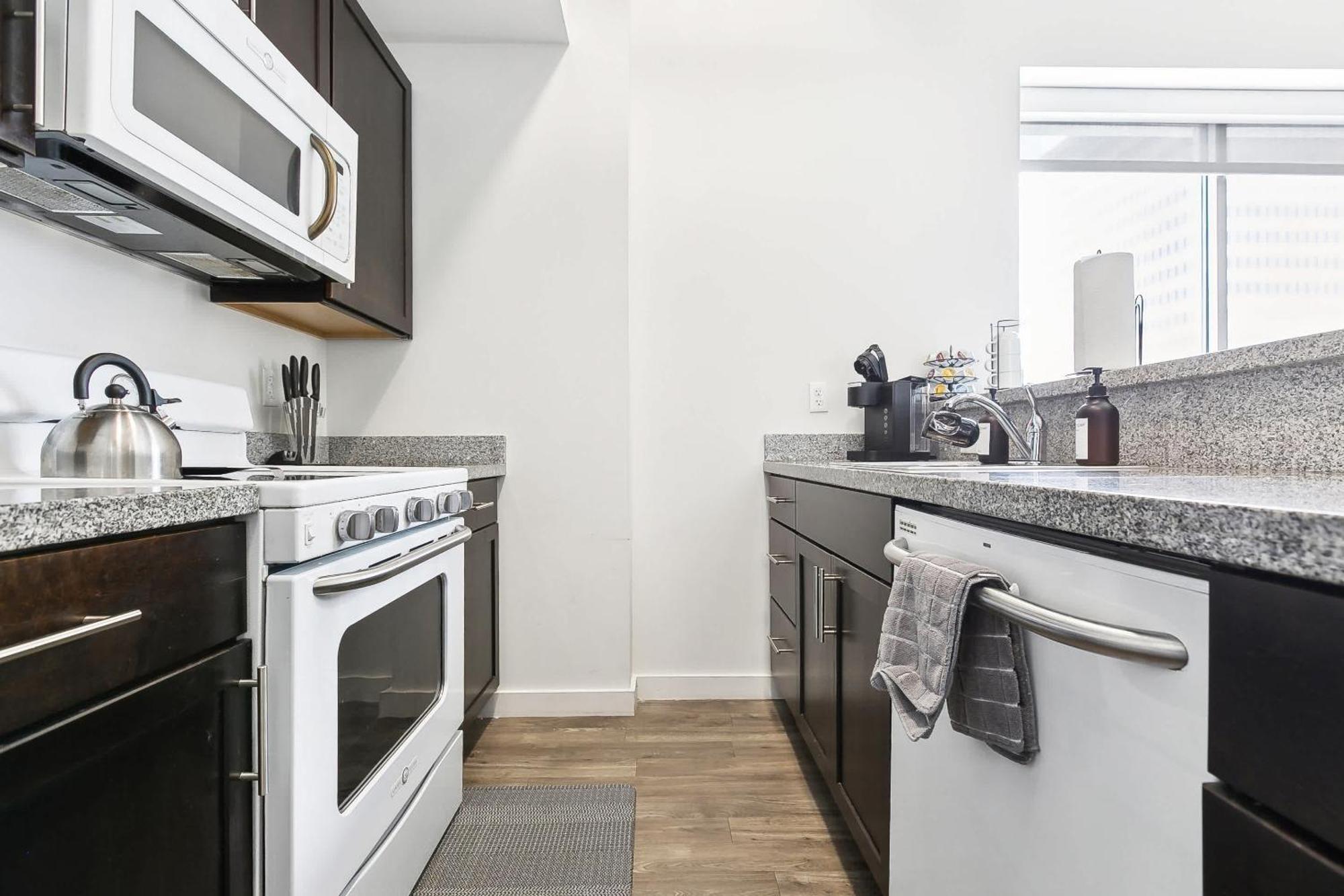 Industrial Downtown - 2bd 2ba Apartment